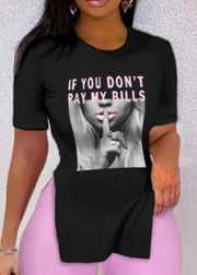 Slogan split top